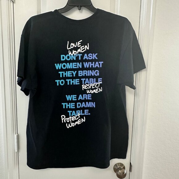 Gildan 2XL Heavy Cotton Black T-Shirt With "Woman Of God" & Inspirational Text D - Picture 2 of 6